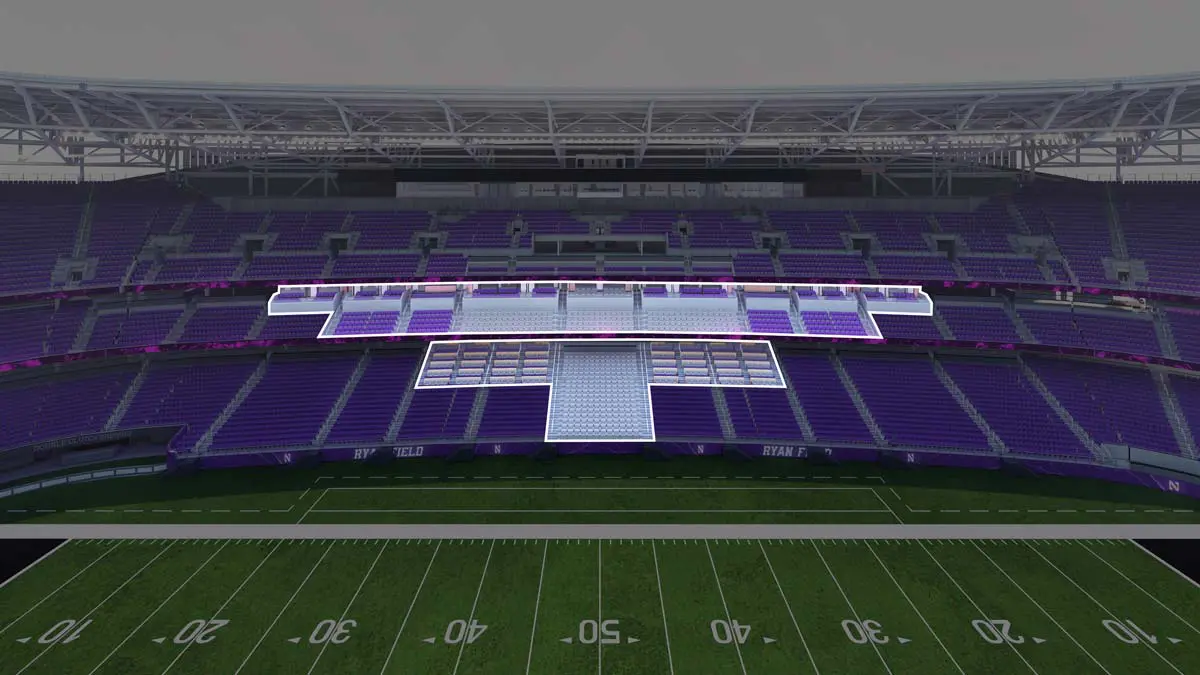 Stadium rendering