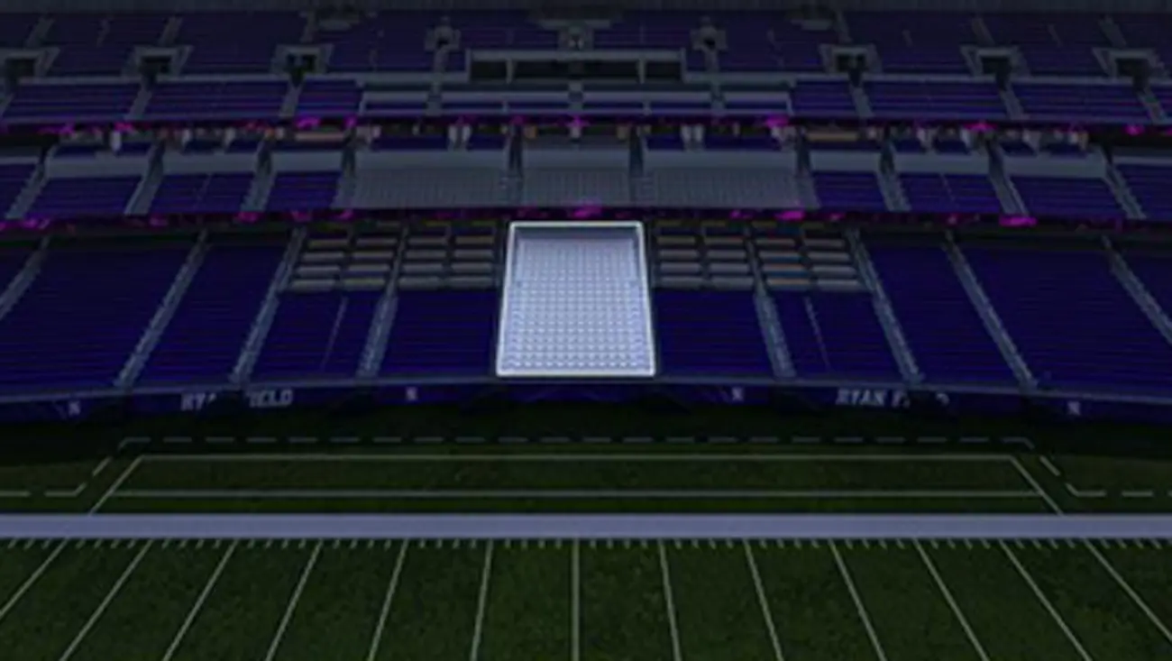 Stadium rendering
