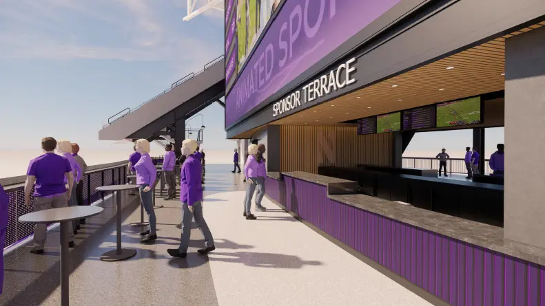 Stadium rendering
