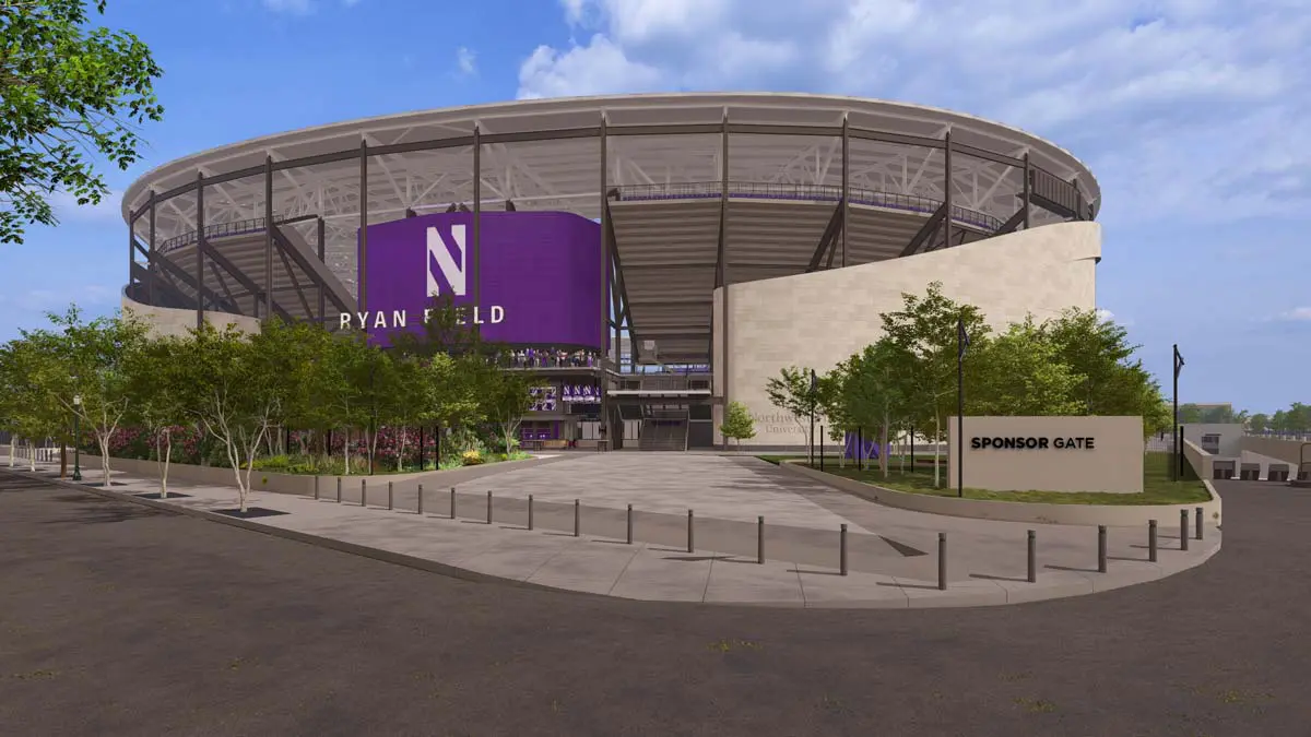 Stadium rendering